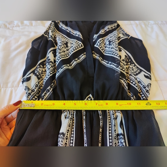 Old Navy Black and White Print sleeveless dress π€π€π€(S/P)π€π€π€ - Picture 9 of 16